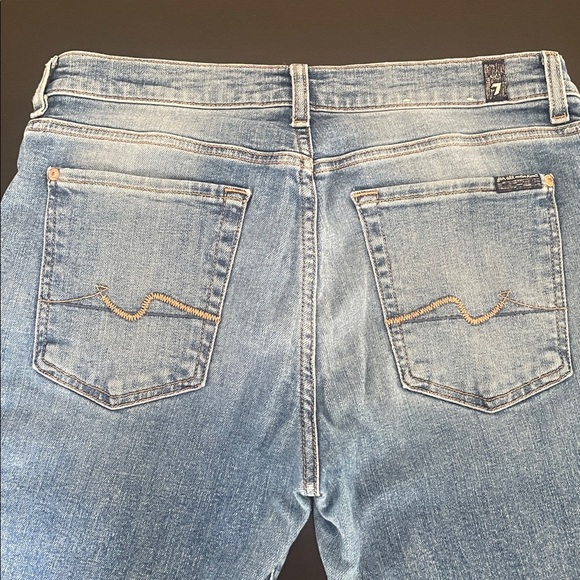 Seven for all Mankind Josefina skinny boyfriend jeans 27 - Picture 10 of 11
